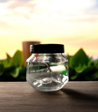Transparent Cosmetic Jar
